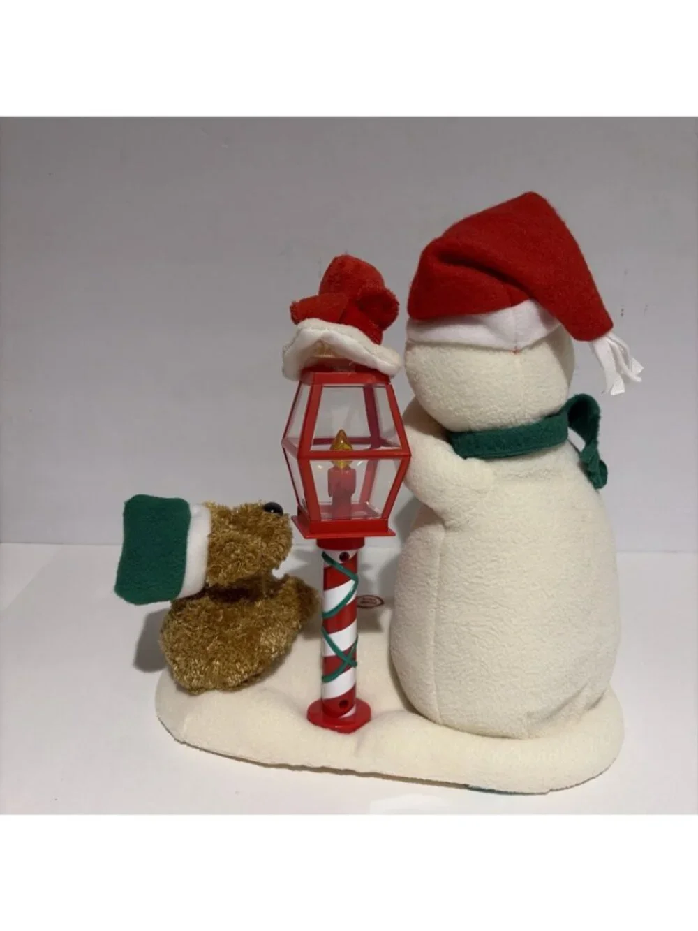 Hallmark 2013 Jingle Pals Merry Carolers Trio Snowman Lights Sound Motion W/Tags